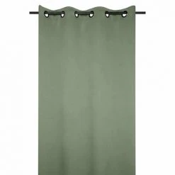 LOVELY CASA Rideau Occultant (135 X H250 Cm) Notte Vert Kaki