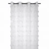 LOVELY CASA Voilage (140 X 260 Cm) Pompinou Blanc