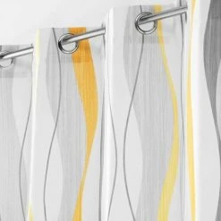 DOUCEUR D'INTŽRIEUR Rideau Tamisant (140 X 260 Cm) Ondulys Blanc -Rideau et tringle Soldes 2024 56363827 3