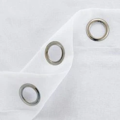 Deconovo Lot De 1 Rideaux Voilage Salle à Manger Moderne Intérieur, 140x240 Cm, Blanc -Rideau et tringle Soldes 2024 58079897 3