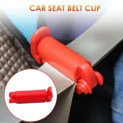 ROSIER Clip Ceinture, Bloque Ceinture De Securite Voiture, Clips Ceinture Voiture, Ajusteur De Ceinture De Sécurité Pour Enfants Clip Boucle Pour Ceinture De Sécurité En Voiture Enfants Siège - Rouge(2Pcs，3.5*9cm)——VEBTles -Rideau et tringle Soldes 2024 58187440 4