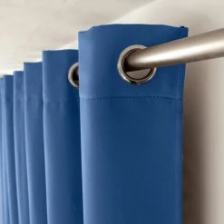 ENJOY HOME Rideau Occultant Polyester 8 Oeillets OBSKUR - 140 X 180 Cm Uni BLEU COBALT 9 ENJOY HOME Rideau Occultant Polyester 8 Oeillets OBSKUR - 140 X 180 Cm Uni BLEU COBALT -Rideau et tringle Soldes 2024 58378161 5