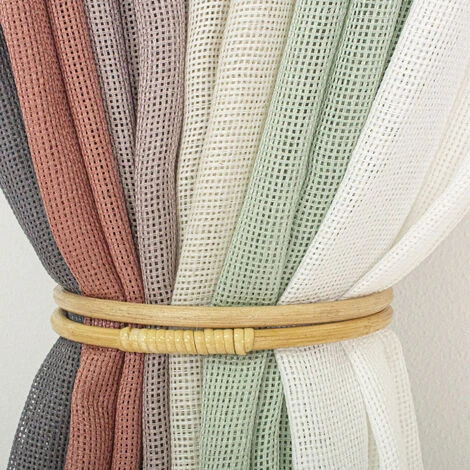 ENJOY HOME Voilage Polyester Filet 8 Oeillets 140 X 240 Cm JELLY - MARRON GLACE 1 ENJOY HOME Voilage Polyester Filet 8 Oeillets 140 X 240 Cm JELLY - MARRON GLACE