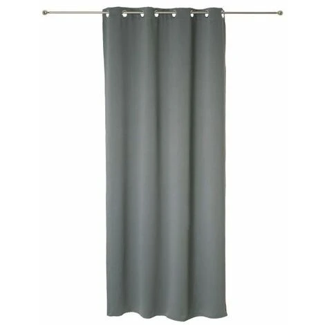 ATMOSPHERA Rideau Occultant (140 X 260 Cm) Ella Gris Clair 2 ATMOSPHERA Rideau Occultant (140 X 260 Cm) Ella Gris Clair – Image 2