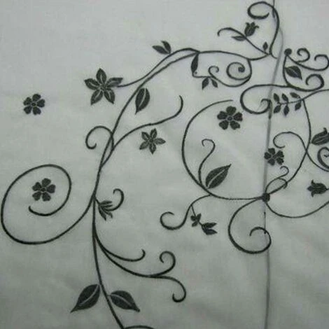 ROSIER Rideau Romantique Avec Languette Supérieure Pour La Cuisine Et Le Balcon (gris, 80*120cm)——VEBTles 2 ROSIER Rideau Romantique Avec Languette Supérieure Pour La Cuisine Et Le Balcon (gris, 80*120cm)——VEBTles – Image 2