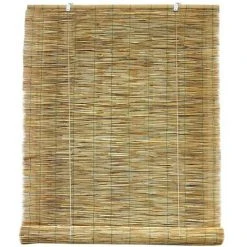 MEDIA WAVE STORE ® 209752 Store En Bambou Avec Poulie Résistant Aux Intempéries 100 X 260 Cm