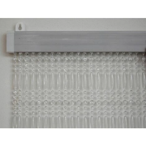 CASA Rideau De Porte En Perles Transparentes Frejus 100 X 230 Cm - Transparent - Transparent 3 CASA Rideau De Porte En Perles Transparentes Frejus 100 X 230 Cm - Transparent - Transparent – Image 3