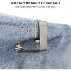 ZOLGINAH Lot De 8 Pinces Pour Nappe Décoratives En Acier Inoxydable épais - Pour Pique-nique, Barbecue, Mariage, Fête - Argenté – Feuille 7 ZOLGINAH Lot De 8 Pinces Pour Nappe Décoratives En Acier Inoxydable épais - Pour Pique-nique, Barbecue, Mariage, Fête - Argenté – Feuille -Rideau et tringle Soldes 2024 61076672 3