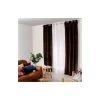 ENJOY HOME Rideau Tamisant (140 X 240 Cm) Nounours Chocolat