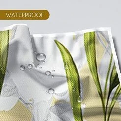 BAICCCF Ensemble De Rideaux De Douche 180 X 200 Cm Avec 12 Crochets - Rideaux De Douche En Tissu Polyester Imperméable Pour Décorations De Salle De Bain à La Maison Modernes,lavables En Machine -Rideau et tringle Soldes 2024 61196432 3