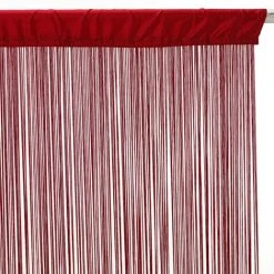 ATMOSPHERA Rideau Fils - 90 X 200 Cm - 90 X 200 - Rouge