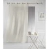 HOMEMAISON Rideau Effet Lin Naturel 140 X 280 Cm - Naturel