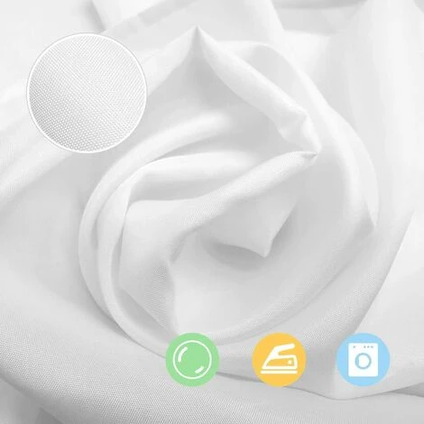 BF Ensemble De Rideaux De Douche En Eucalyptus Vert Avec Des Feuilles D'aquarelle Botaniques Et Un Décor De Salle De Bain Floral Sur Le Dessus Avec Des Crochets 4 BF Ensemble De Rideaux De Douche En Eucalyptus Vert Avec Des Feuilles D'aquarelle Botaniques Et Un Décor De Salle De Bain Floral Sur Le Dessus Avec Des Crochets – Image 4