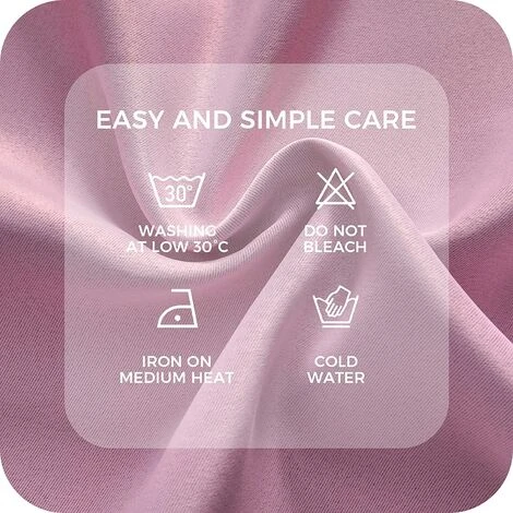 YIENJAOY Rideaux Occultants Isolant Thermique, Rideaux Pour Chambre Fille, Design Moderne à Oeillets, 108x137 CM , 2 Pièces,5# 2 YIENJAOY Rideaux Occultants Isolant Thermique, Rideaux Pour Chambre Fille, Design Moderne à Oeillets, 108x137 CM , 2 Pièces,5# – Image 2