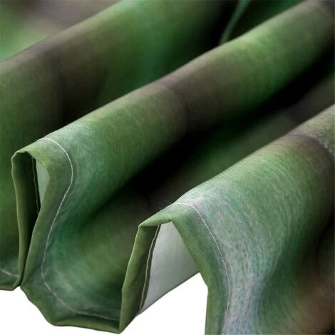 READCLY Rideau De Douche Anti Moisissure Zen Spa Vert Bambou Rideau De Bain Pierres Noir Fleur Orchidée Blanc Étanche Polyester Tissu Rideaux De Salle De Bain Avec 10pcs Crochets,150x180cm 4 READCLY Rideau De Douche Anti Moisissure Zen Spa Vert Bambou Rideau De Bain Pierres Noir Fleur Orchidée Blanc Étanche Polyester Tissu Rideaux De Salle De Bain Avec 10pcs Crochets,150x180cm – Image 4