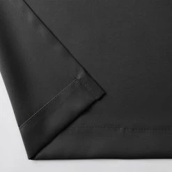 SKECTEN Lot De 2 Rideaux Isolants Thermiques 140x240cm Ombrage Draperies à Oeillets Décoration De Fenêtre Salon Chambre Hôtel Noir -Rideau et tringle Soldes 2024 68006496 5