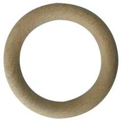 MOBOIS - Anneau - Lot De 10 - Brut - D: 70 Mm - Pour Tringle D: 35 Mm