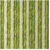 MOREL - Rideau De Porte Flash Chenilles 90x220 Cm - Vert, Beige