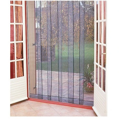 MOREL - Rideau De Porte Moustiquaire Arles - 6 Bandes - 160x220 Cm 1 MOREL - Rideau De Porte Moustiquaire Arles - 6 Bandes - 160x220 Cm