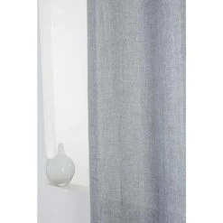 RIDEAUDISCOUNT Rideau Tamisant Authentique à Oeillets 140 X 240 Cm Chiné Gris - Gris 6 RIDEAUDISCOUNT Rideau Tamisant Authentique à Oeillets 140 X 240 Cm Chiné Gris - Gris -Rideau et tringle Soldes 2024 9486668 3
