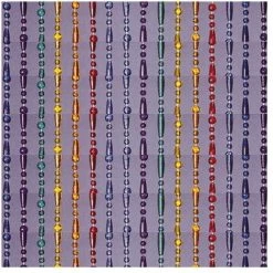 MOREL - Rideau De Porte Olivia - 90x200 Cm - Arc Ciel Translucide