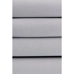 RIDEAUDISCOUNT Rideau Occultant 140 X 240 Cm à Oeillets Mat Lourd Solide Uni Gris - Gris 8 RIDEAUDISCOUNT Rideau Occultant 140 X 240 Cm à Oeillets Mat Lourd Solide Uni Gris - Gris -Rideau et tringle Soldes 2024 9631233 4